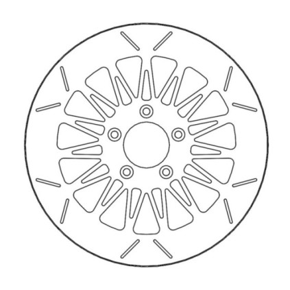 Moto-Master Harley Rialto Brakedisc Ø300 (front, 8.7mm holes)