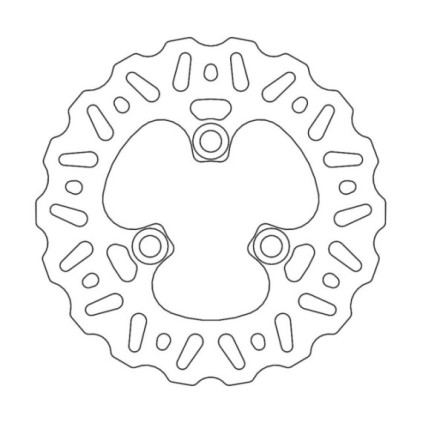 Moto-Master Nitro Brakedisc front Suzuki: LT230E/LT230/LT250/S, LT400Z, Kawasaki