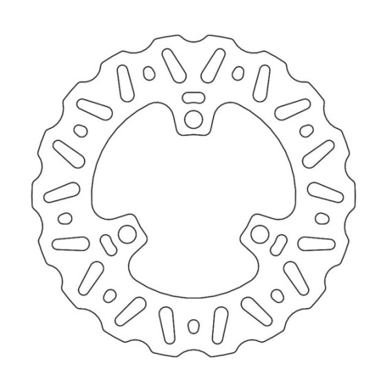 Moto-Master Nitro Brakedisc rear Honda: TRX450R