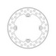 Moto-Master Vintage Brakedisc rear Honda: CR125 (1989-1987), CR250 (1989-1996), 