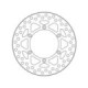 Moto-Master Vintage Brakedisc rear Kawasaki: KX125/250 (1989-2001), KX500 (1989-