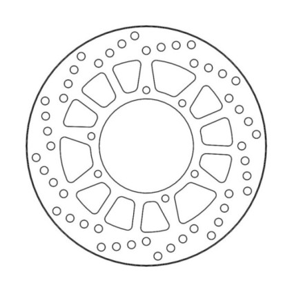 Moto-Master Vintage Brakedisc front Yamaha: YZ490 (1986-1987)