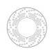 Moto-Master Vintage Brakedisc front Honda: XR250/600 (1985-1990)