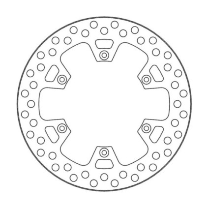 Moto-Master Vintage Brakedisc rear Suzuki: RM125/250 (1999-2005)