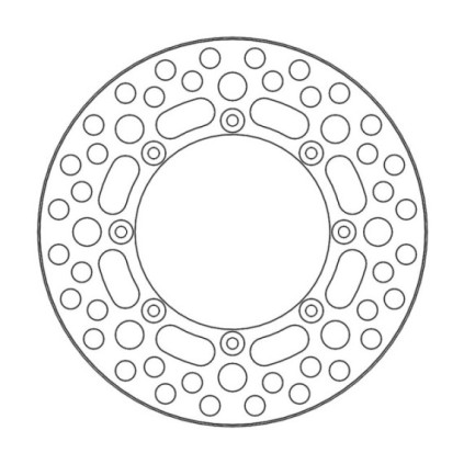 Moto-Master Vintage Brakedisc rear Kawasaki: KX125/250/500 (1986-1988)