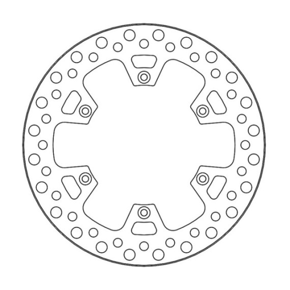 Moto-Master Vintage Brakedisc rear Suzuki: RM125/250 (2006-2010)
