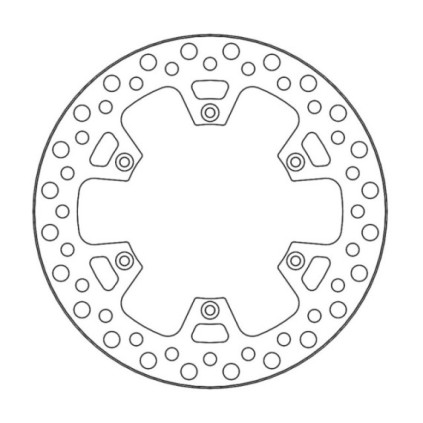 Moto-Master Vintage Brakedisc rear Suzuki: RM125/250 (2006-2010)