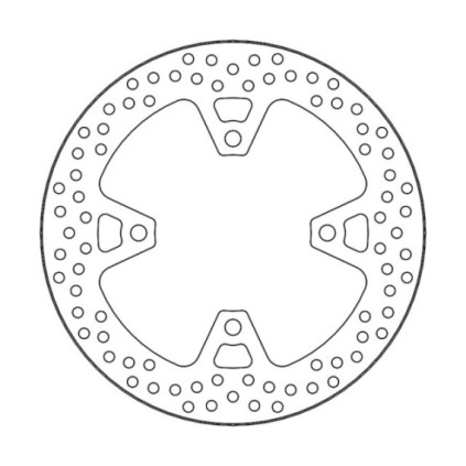 Moto-Master Halo Brakedisc rear Triumph Tiger 900