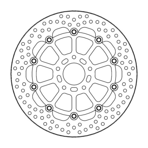 Moto-Master Halo Brakedisc front KTM: 790/890 Duke