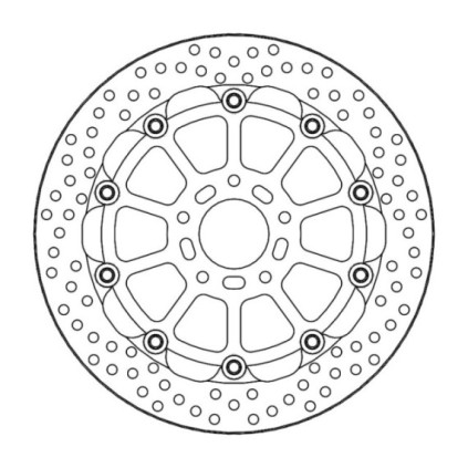 Moto-Master Racing Halo Brakedisc front KTM: 790 Duke