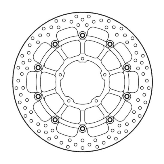 Moto-Master Halo Brakedisc front Honda: CBR1000RR-R Fireblade / Fireblade SP 202
