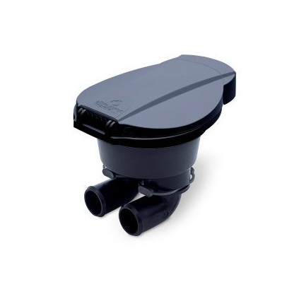Manual Bilge Pump Flush Mount Black