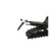 "SPI Rear Bumper Hide'N'Go Polaris AXYS 155"" Black Side Plate (White Rear)"