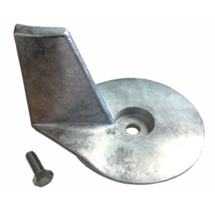 Perf metals anode, Trim Tab Mercury