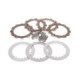Clutchdisk set, Aprilia RX,SX 06- / Derbi Senda 98- / Gilera RCR, SMT 03-
