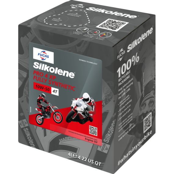 Silkolene Pro 4 10W-50 XP 4L CUBE  