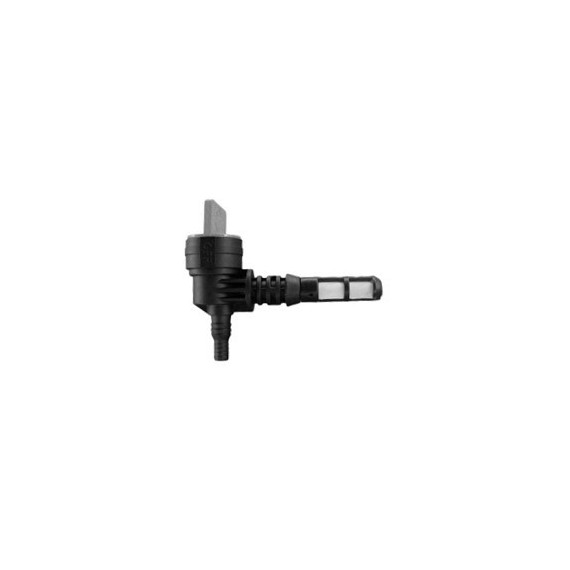 "Tract Fuel tap, 90 deg.  Con. 1/8"" (3,1mm) / 1/4"" (6,35mm)"
