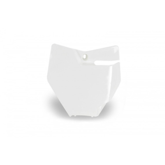 UFO Front number plate GasGas MC 85 2021- White 041