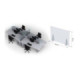 Puig Desktop Dividing Screen 900X800 C/Clear