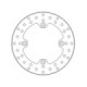 Motomaster Halo disc Can-am: Maverick sport/trail