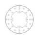 Motomaster Halo Disc front Arctic Cat: Wildcat, Sport, Trail