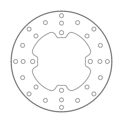 Motomaster Halo Disc front Arctic Cat: Wildcat, Sport, Trail