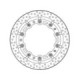 Motomaster Prof Halo front disc BMW: S1000RR(T-floater 320x7.1x30mm ABS)