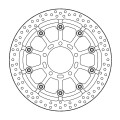 Motomaster Prof. Halo front disc Kawasaki: ZX6R, ZX10R (T-floater 310x6.0x30mm)