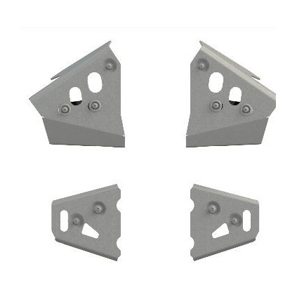 Storm A-arm plates Alu Honda TRX500FA6 2018-