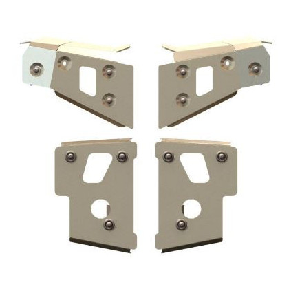 Storm A-arm plates Alu Polaris RZR 570 2012-19