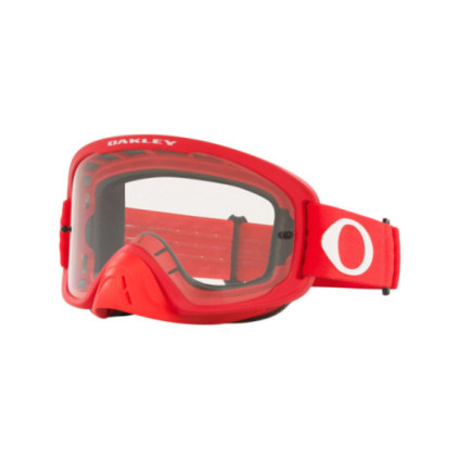 Oakley Goggles O Frame 2.0 Pro MX Moto red clear