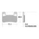 Sbs Brakepads Dual Sinter 2