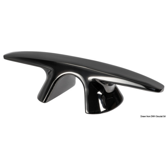 Osculati Bull Dog Black Line cleat 158mm