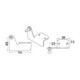 Osculati Square embossed plate w/ball R
