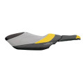 RIVA YAMAHA FZS SEAT COVER - BLACK/ YELLOW