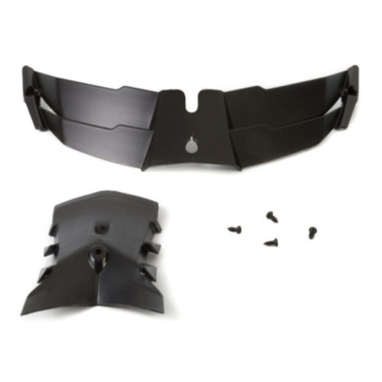 CKX Titan Fin Kit for Peak Black Matt