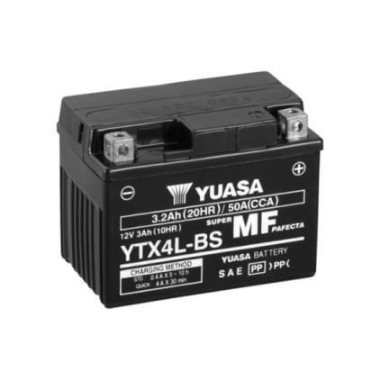 Yuasa Battery YTX4L(WC) filled with acid (10)