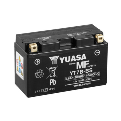 Yuasa Battery,YT7B(WC) filled with acid (8)