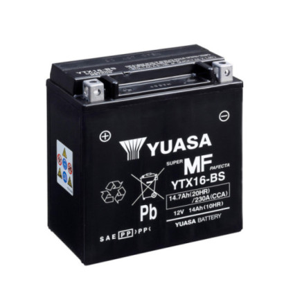 Yuasa Battery YTX16(WC) filled with acid (4)
