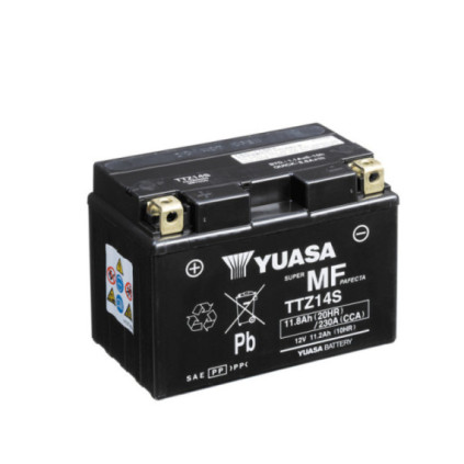 Yuasa Battery,TTZ14S(WC) filled with acid (6)