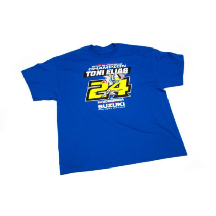 Yoshimura Elias Championship T-Shirt Blue
