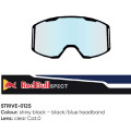 Spect Red Bull Strive MX Goggles Single lens Black/Blue clear