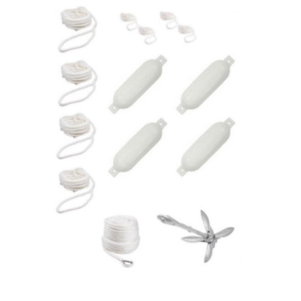 Qvarken Mooring kit Medium 12mm white