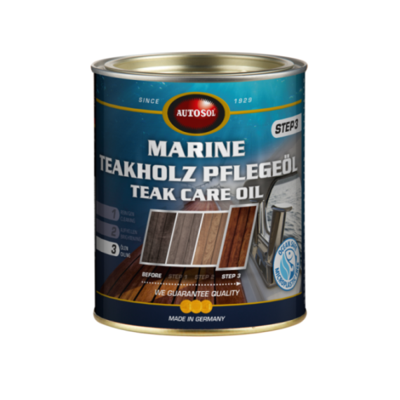 Autosol Marine Teak Care Oil can 750ml