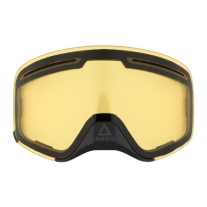 AMOQ Vision Vent+ Dual Lens Magnetic (WITH NOSEGUARD) - Yellow