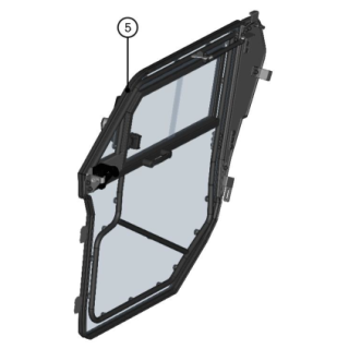 DFK Door assembly Right Can-Am Maverick Trail