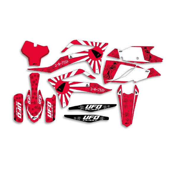 UFO Graphic Kit MC125/450 2021- Akaishi Red