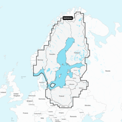 Navionics+ EU644L Baltic Sea (MSD/SD)