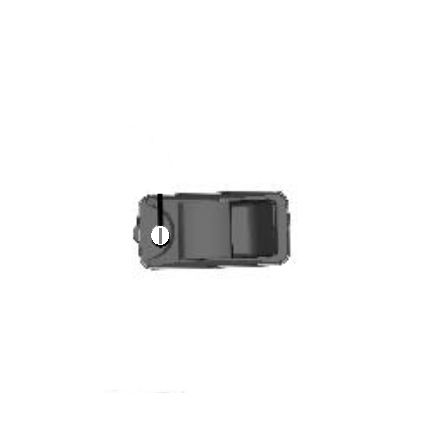 DFK Door lock Outer Polaris, Can-Am, Yamaha