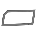 DFK Left Window frame Can-Am Maverick Trail